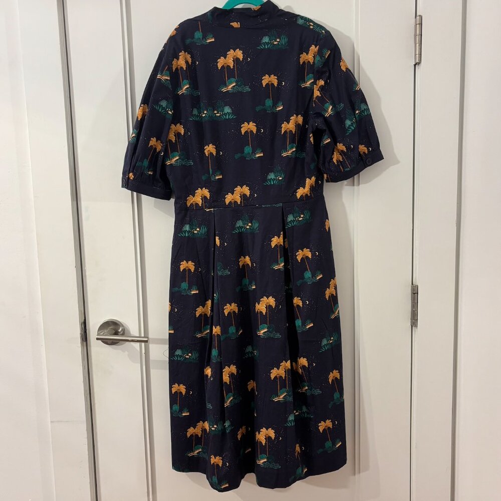 NWT- Emily and Fin button front midi dress - Picture 2 of 3